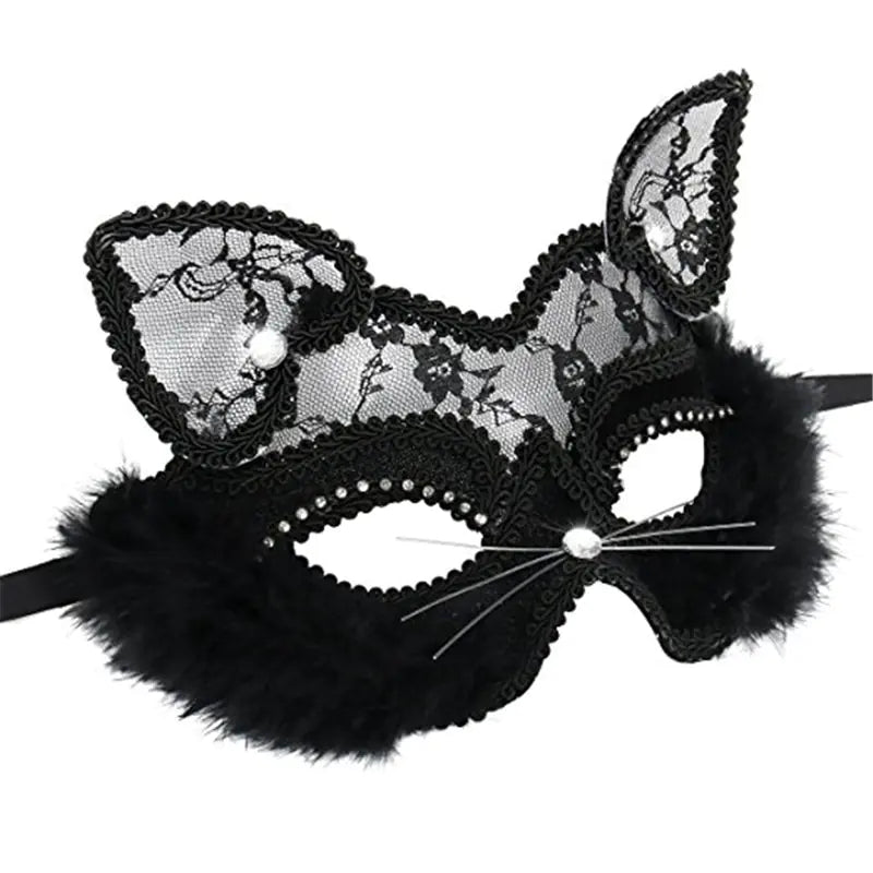 Lace Cats Eye Mask