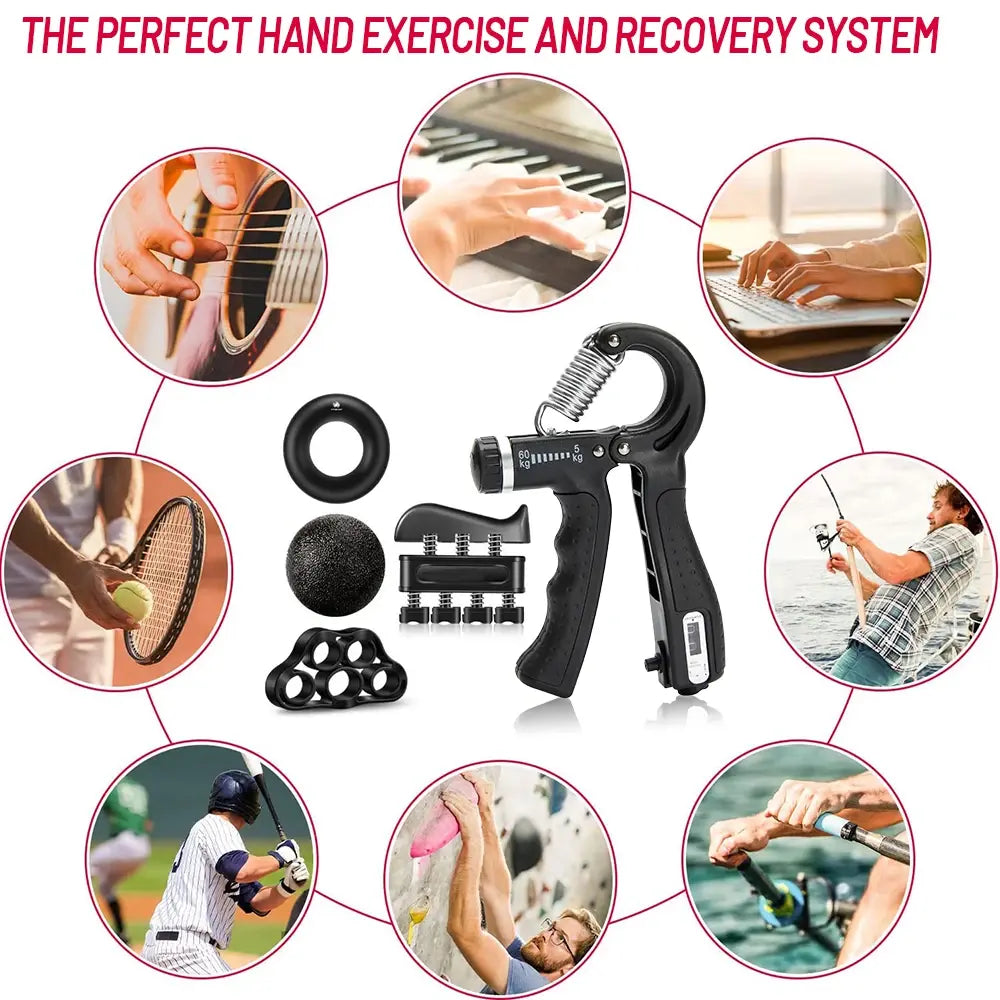 Adjustable Heavy Hand Gripper Exerciser